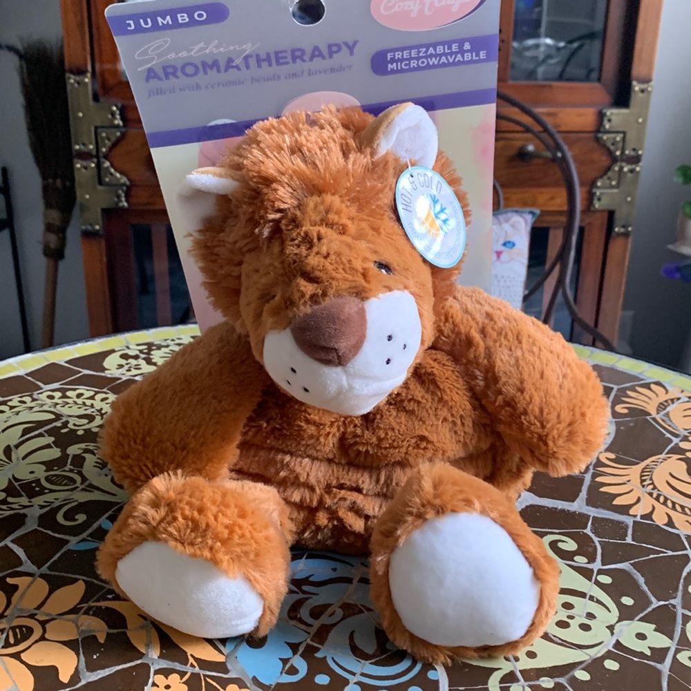 COZY HUGS  JUMBO. AROMATHERAPY BEAR Pack. NWT